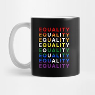 Equality Rainbow Mug